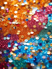 Colorfull glitter background