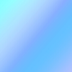 Blue square gradient background for your design. Empty space for text.