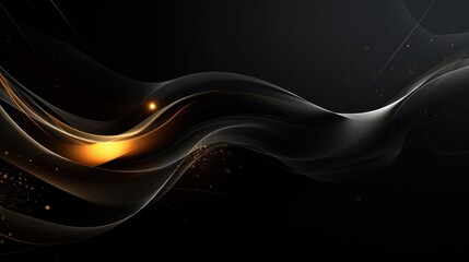 abstract black background Illustration 