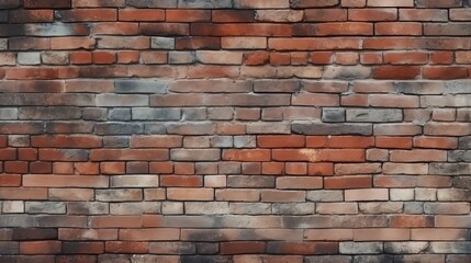 Texture brick wall, with distinct details and a variety of shades