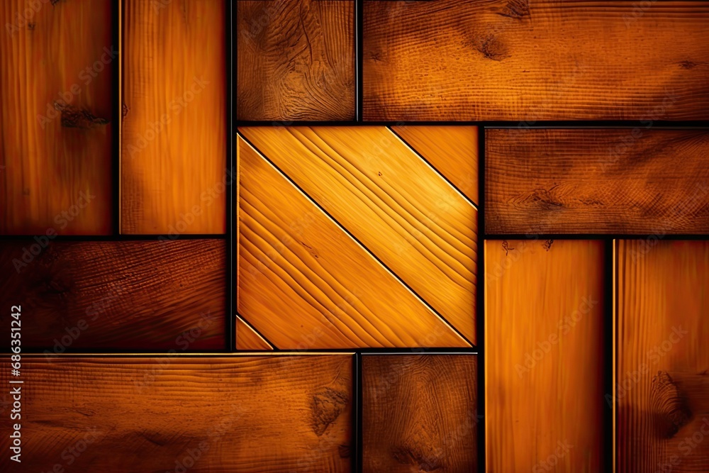 Poster wooden texture with natural patterns as a background for design in your work