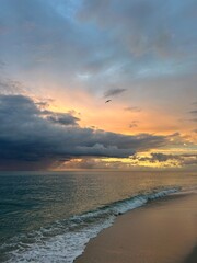 Fototapeta premium Miami Beach Florida Atlantic Ocean sunrise 