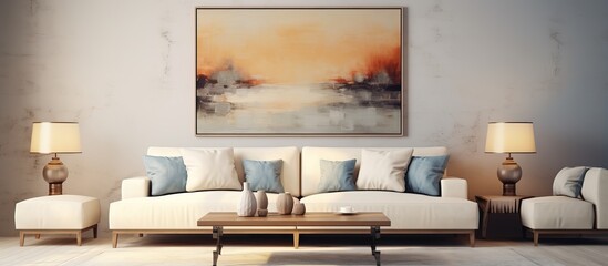 Blurred image for abstract background or living room article illustration