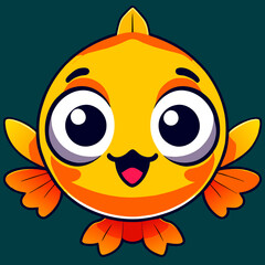 Fish Big eye cute side