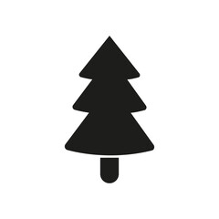 Naklejka na ściany i meble Christmas tree icon. New year and xmas, christmas, winter symbol