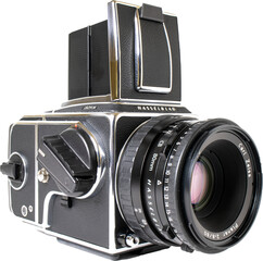 Hasselblad Camera Isolated on Transparent