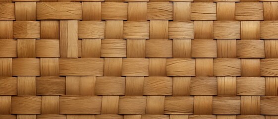 Basket Weave Wood texture background, a wood grain texture reminiscent of a basket weave, can be used for printed materials like brochures, flyers, business cards.