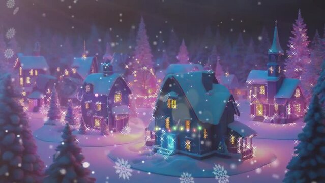 christma in the village