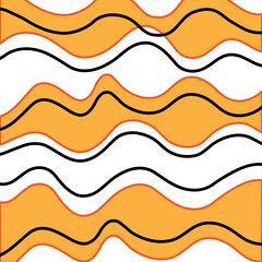 geometric black and color zigzag line  graphic pattern background texture abstract art design