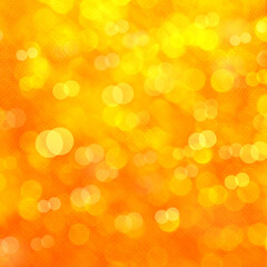 Orange bokeh background for seasonal, holidays, event celebrations and various design works