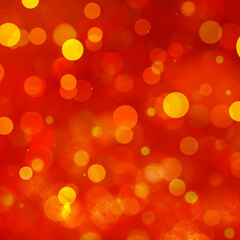 Obraz premium Red bokeh background for seasonal, holidays, event celebrations and various design works