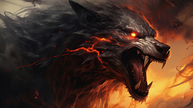 Inferno Howl. Ferocious Beast.