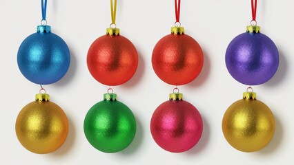 Christmas present backgrounds, ornament bells, ribbons