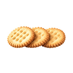 Brazilian biscuit breakfast snack isolated on transparent background