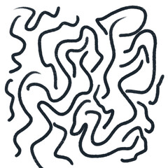 Ink Scribble Doodles Abstract Background