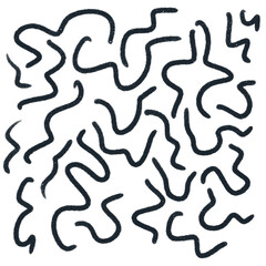 Ink Scribble Doodles Abstract Background
