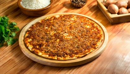 Turkish Bakery - Lahmacun - Thin Dough with Minced Meat