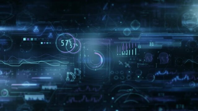 The process of transferring a large amount of data.
