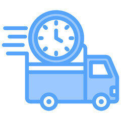 Delivery Blue Icon