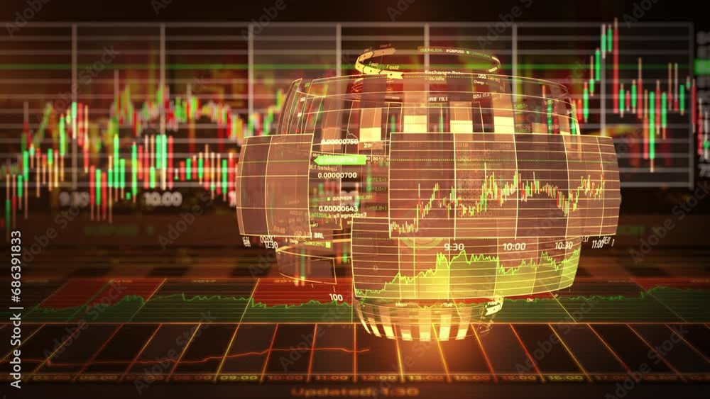 Poster movement of stock exchange data in a stream.