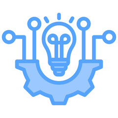 Innovation Blue Icon