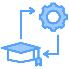Transition Blue Icon