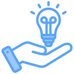 Idea Blue Icon