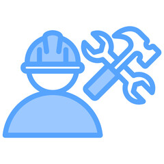 Repair Blue Icon