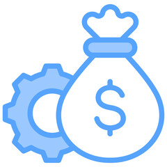 Financing Blue Icon