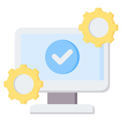 Software Quality Flat Icon