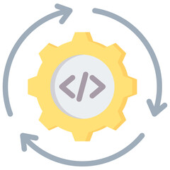 Continuous Integration Flat Icon