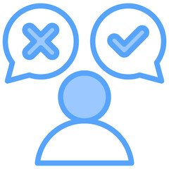 Feedback Blue Icon