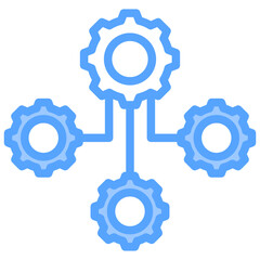 Framework Blue Icon