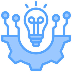 Technology Blue Icon