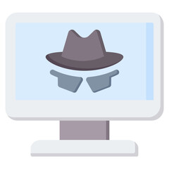 Spyware Flat Icon