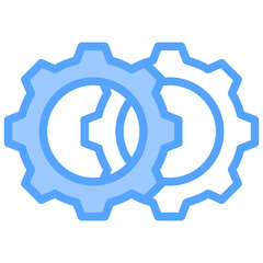 Collaboration Blue Icon