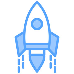 Start Up Blue Icon