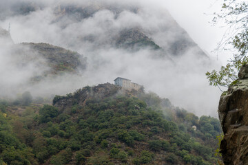 House in the clouds.