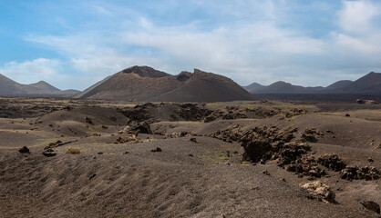 Vulkan Caldera de Los Cuervos, Lanzarote