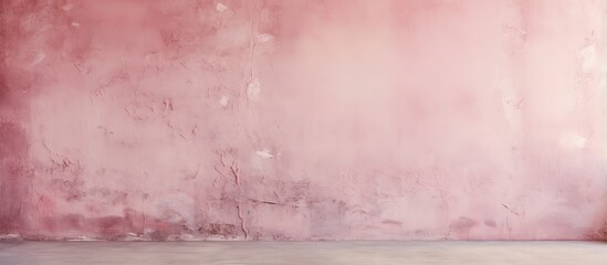 Pink plaster texture Contemporary loft interior Abstract rough backdrop Old house facade