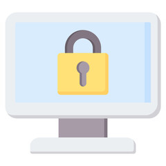 Data Prevention Flat Icon
