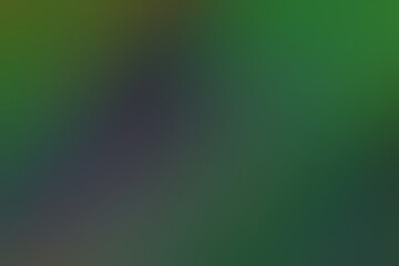 Abstract blurred background image of green, purple colors gradient used as an illustration. Designing posters or advertisements.