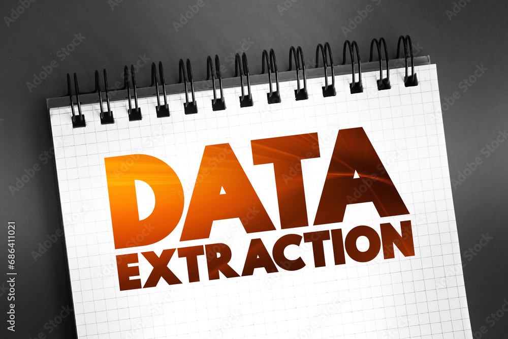 Poster data extraction - act or process of retrieving data out of sources for further data processing or da