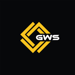 GWS letter design for logo and icon.GWS typography for technology, business and real estate brand.GWS monogram logo.