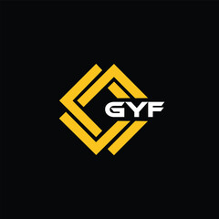 GYF letter design for logo and icon.GYF typography for technology, business and real estate brand.GYF monogram logo.