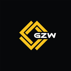 GZW letter design for logo and icon.GZW typography for technology, business and real estate brand.GZW monogram logo.
