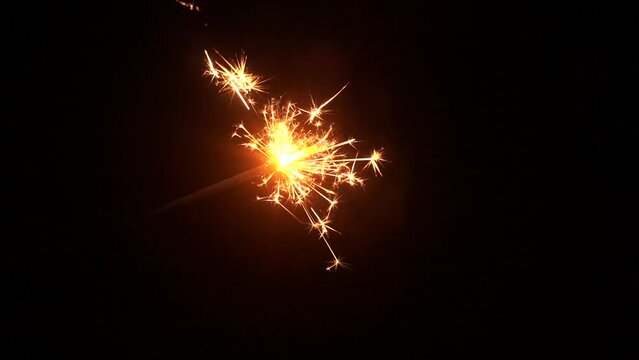 Chispas Navidad c&aacute;mara lenta