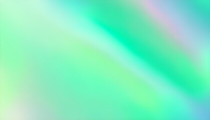 soft green abstract cute holographic, soft-to-loud gradient background design, flat lay