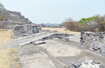 The ancient city of Xochicalco, Morelos is a rare example of a Mayan city in central Mexico