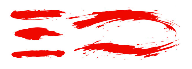 アナログタッチのテクスチャー素材。美しいブラシストローク